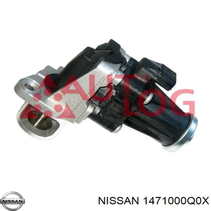 1471000Q0X Nissan/Infiniti Válvula EGR de recirculação dos gases