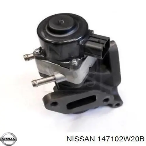 147102W20B Nissan/Infiniti Válvula EGR de recirculação dos gases