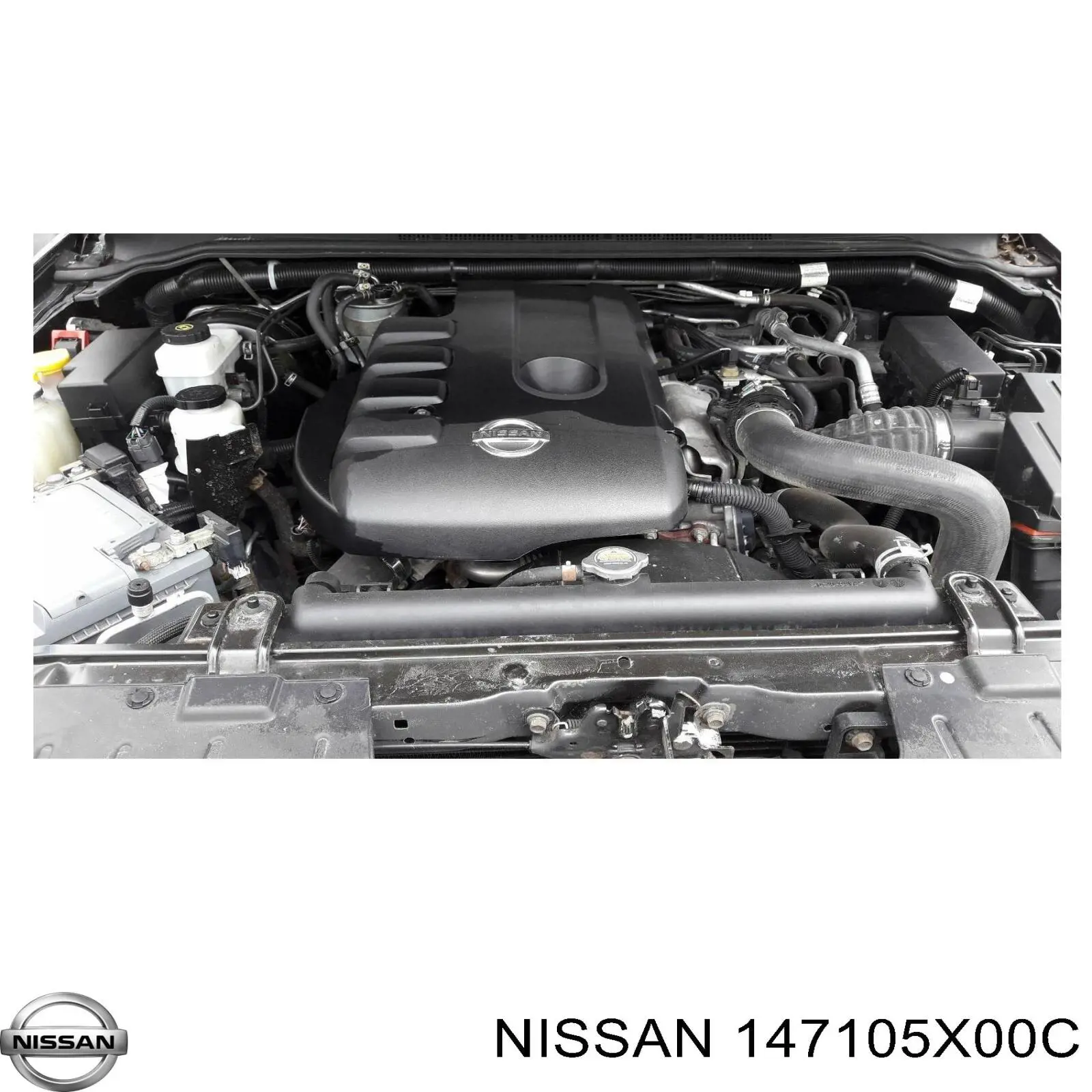 Compre 147105X00C Nissan/Infiniti Válvula EGR de recirculação dos gases