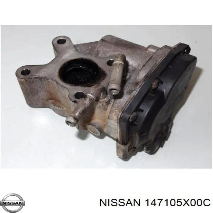 147105X00C Nissan/Infiniti Válvula EGR de recirculação dos gases