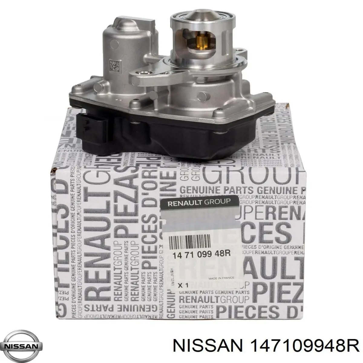 Válvula EGR de recirculação dos gases Nissan/Infiniti 147109948R preço, a partir de 93,11 USD