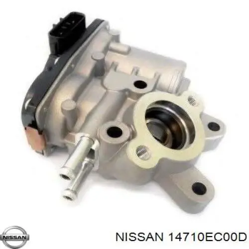 14710EC00D Nissan/Infiniti Válvula EGR de recirculação dos gases