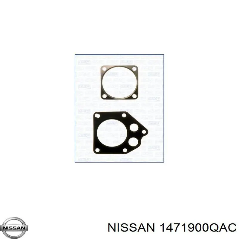 1471900QAC Nissan/Infiniti Vedante de válvula EGR de recirculação