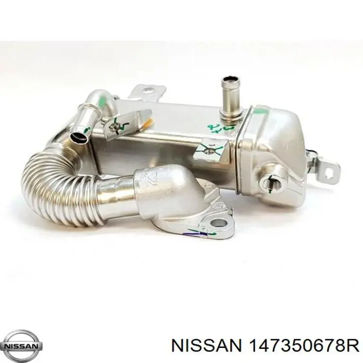 Compre 989494 Nissens Radiador do sistema EGR de recirculação dos gases de escape