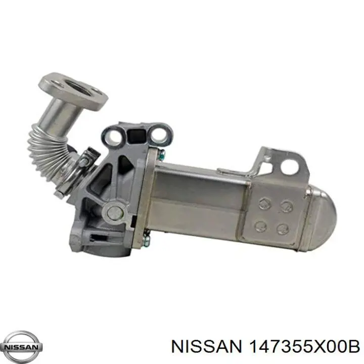 147355X00B Nissan/Infiniti Radiador do sistema EGR de recirculação dos gases de escape
