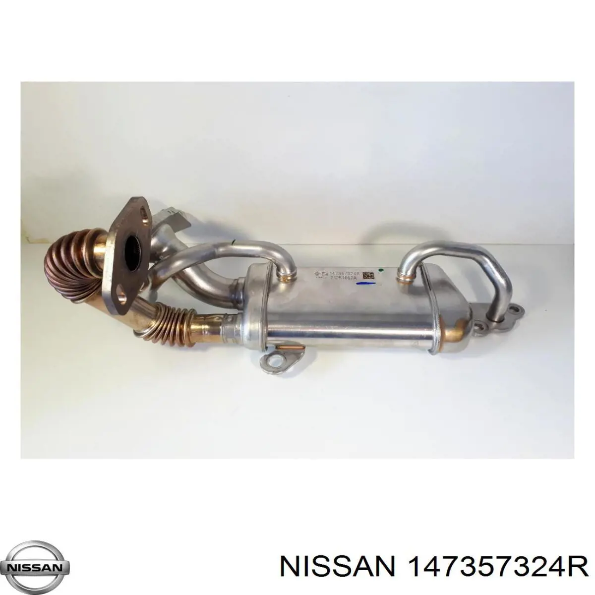 147357324R Nissan/Infiniti Radiador do sistema EGR de recirculação dos gases de escape
