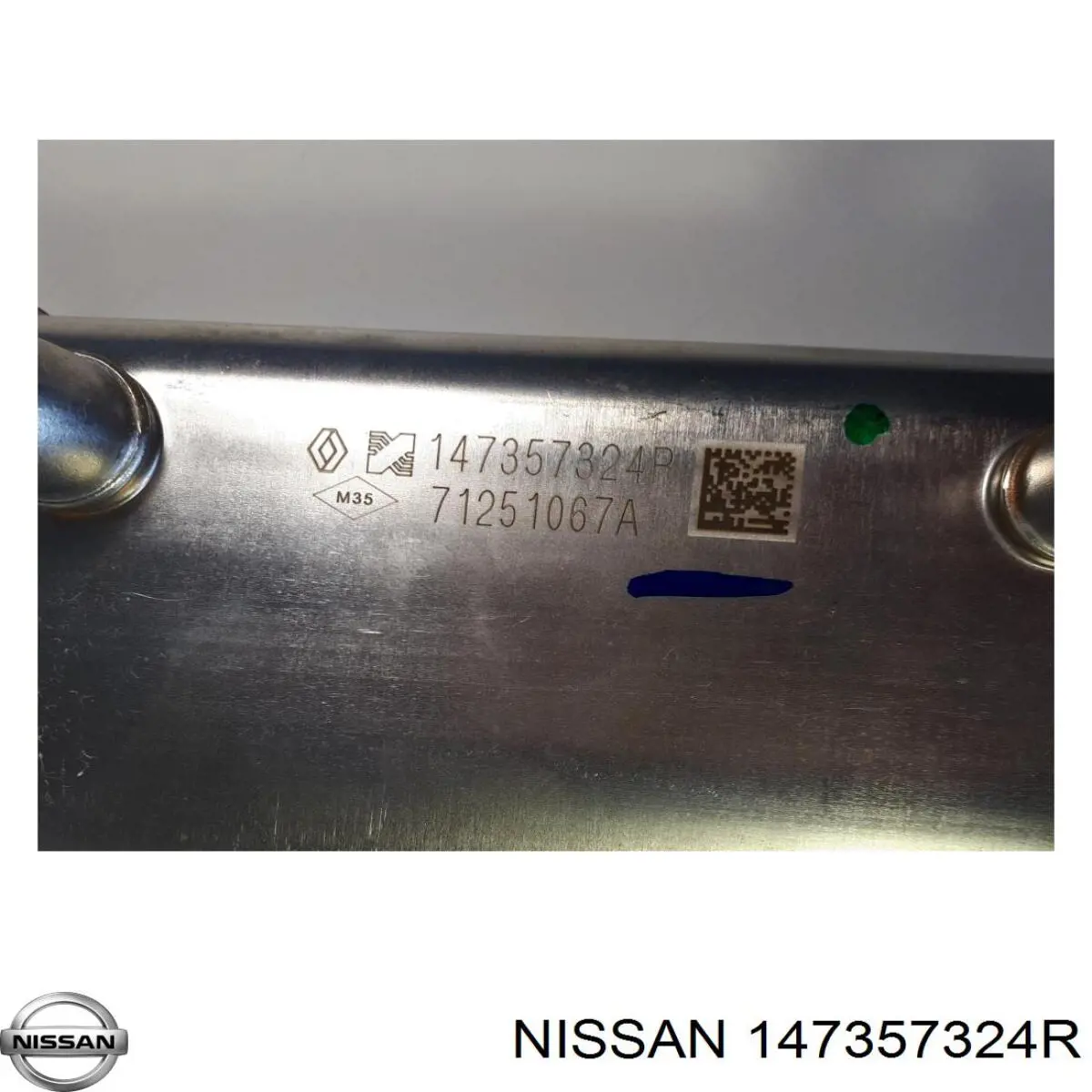 Radiador do sistema EGR de recirculação dos gases de escape Nissan/Infiniti 147357324R preço, a partir de 90,24 USD