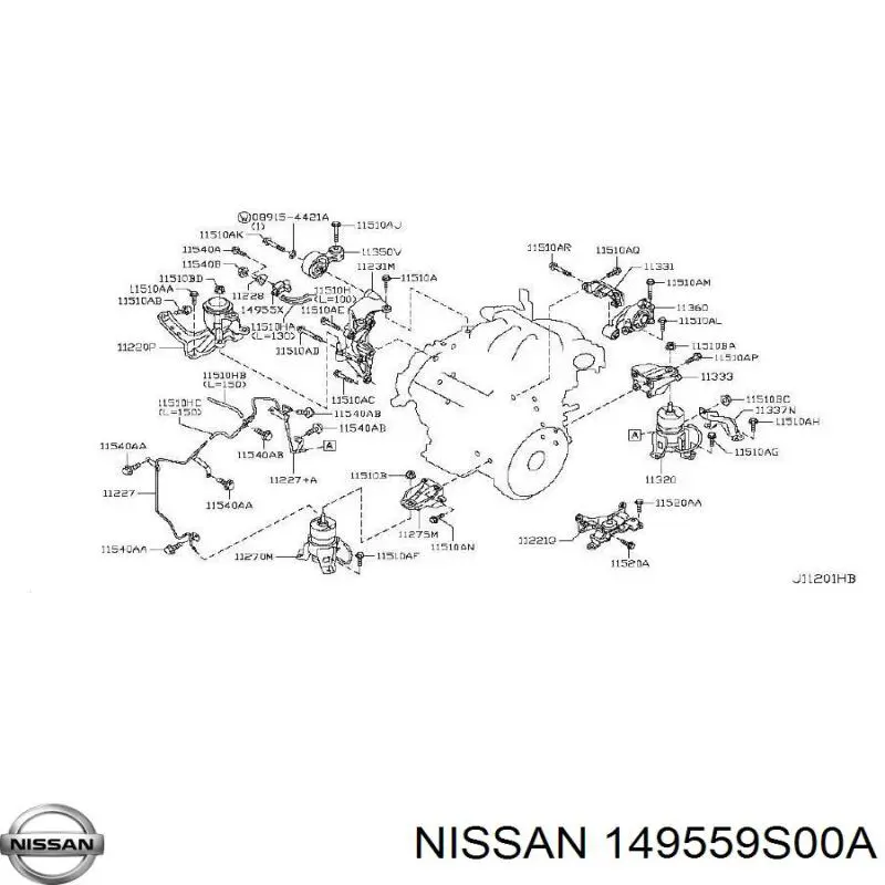  Nissan/Infiniti 149559S00A preço, a partir de 115,12 USD