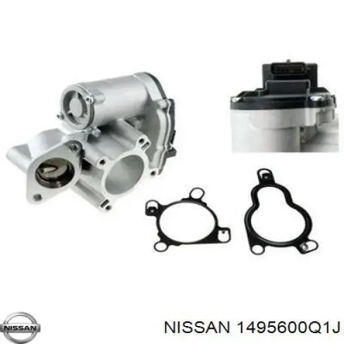 Válvula EGR de recirculação dos gases Nissan/Infiniti 1495600Q1J preço, a partir de 133,42 USD
