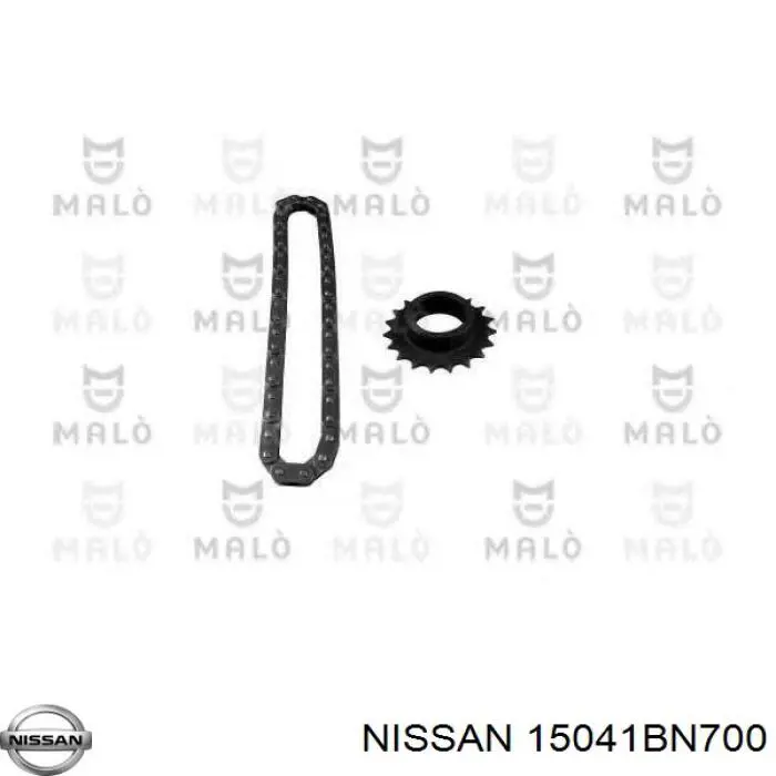  Cadeia de bomba de óleo Nissan Almera II sedan (N16) (2000 - 2006) II