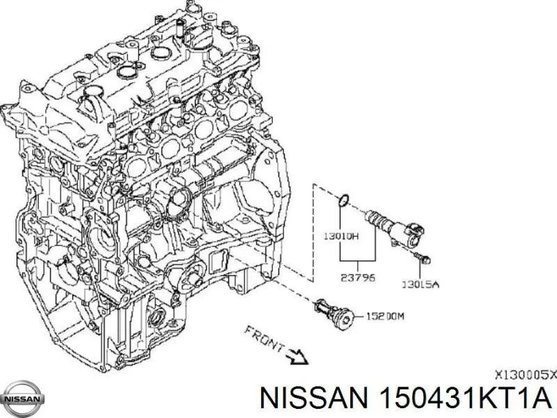  Nissan/Infiniti 150431KT1A preço, a partir de 47,55 USD
