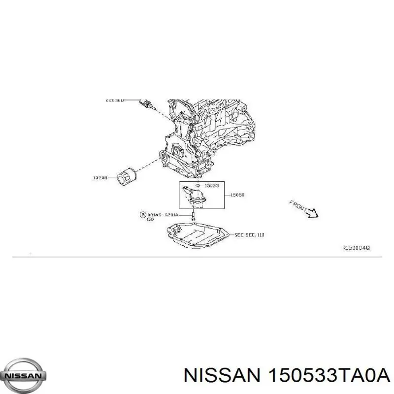  Nissan/Infiniti 150533TA0A preço, a partir de 3,20 USD