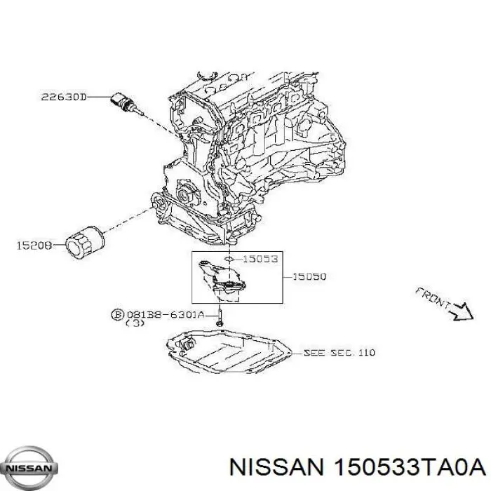Compre 150533TA0A Nissan/Infiniti 