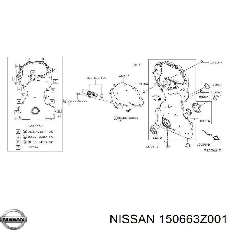  Nissan/Infiniti 150663Z001 preço, a partir de 26,16 USD