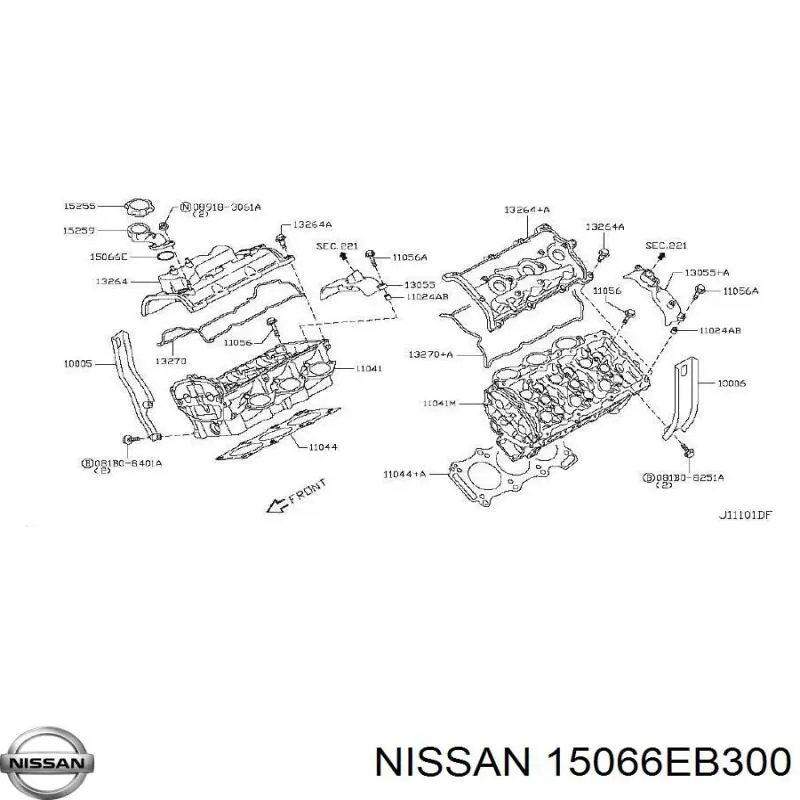 15066EB300 Nissan/Infiniti 