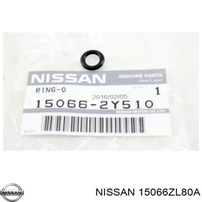  Nissan/Infiniti 15066ZL80A preço, a partir de 19,58 USD