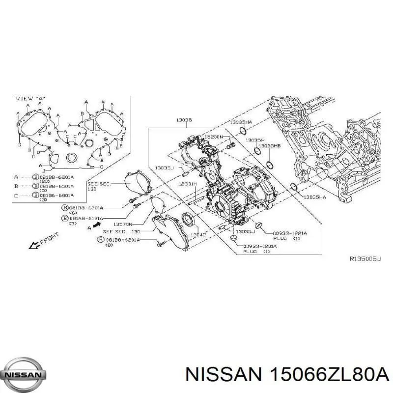 15066ZL80A Nissan/Infiniti 