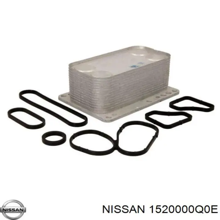 Compre 1520000Q0E Nissan/Infiniti Caixa do filtro de óleo