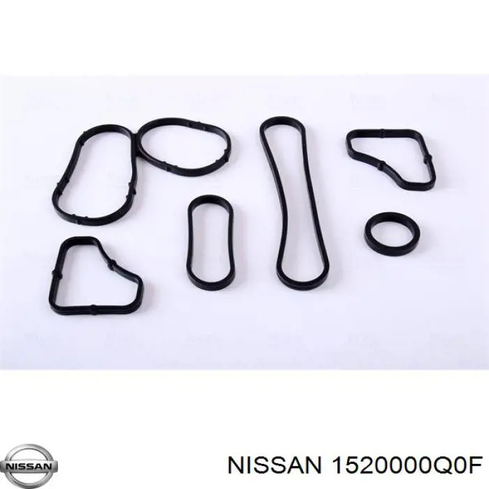 Compre 1520000Q0F Nissan/Infiniti Caixa do filtro de óleo