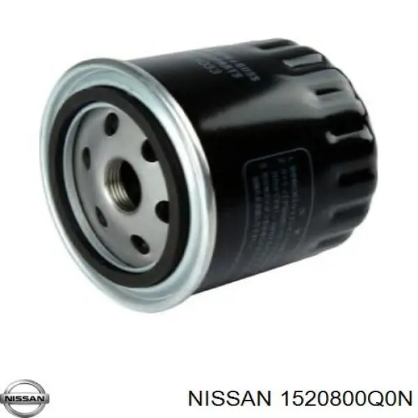 1520800Q0N Nissan/Infiniti Filtro de óleo