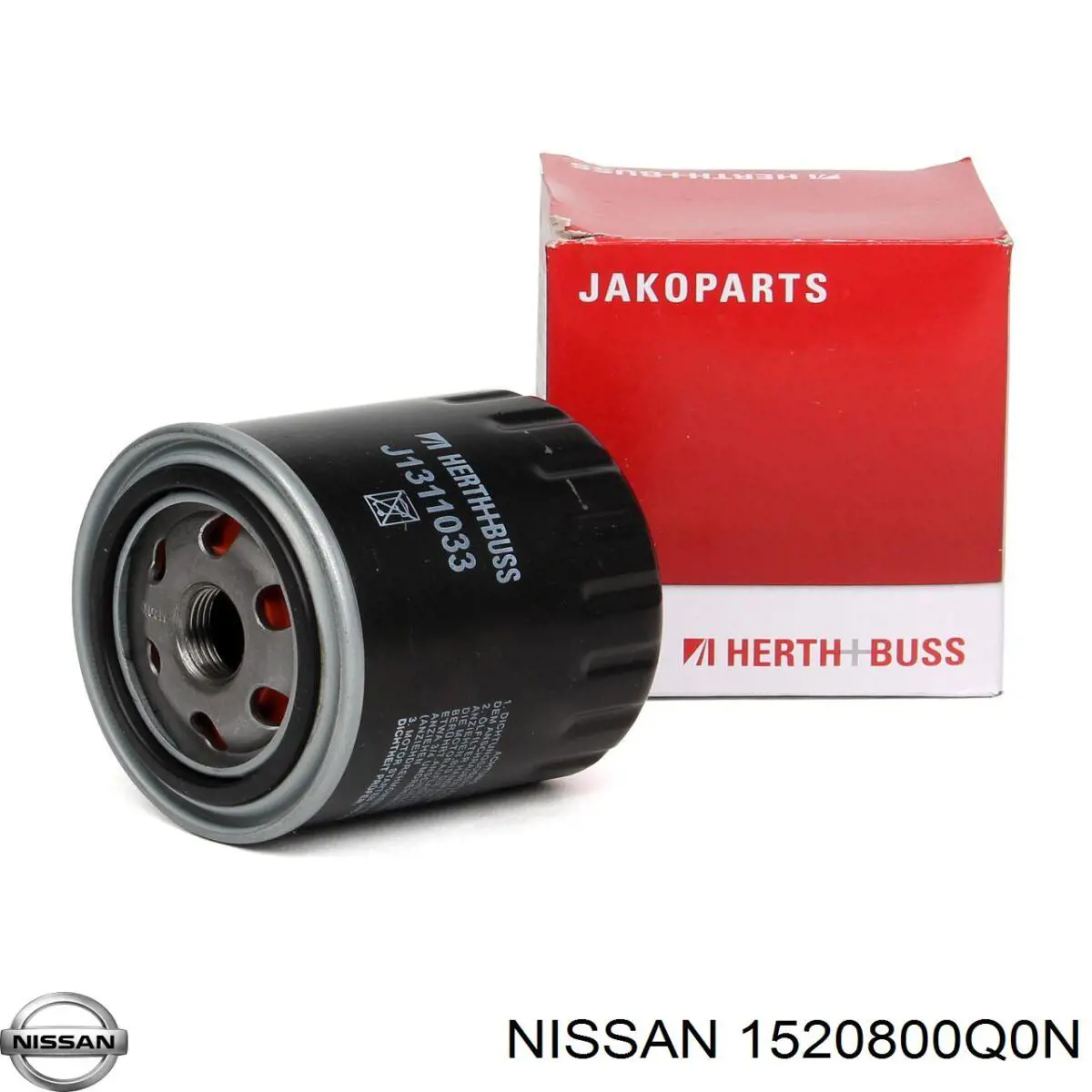 Filtro de óleo Nissan/Infiniti 1520800Q0N preço, a partir de 8,13 USD