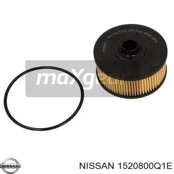 Compre 1520800Q1E Nissan/Infiniti Tampa do filtro de óleo