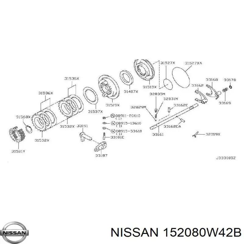 152080W42B Nissan/Infiniti 