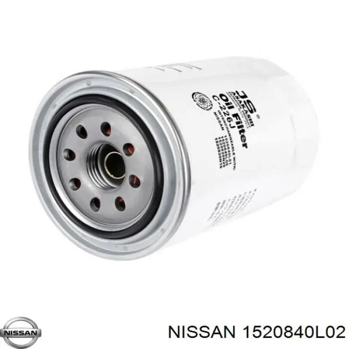 Compre 1520840L02 Nissan/Infiniti Filtro de óleo