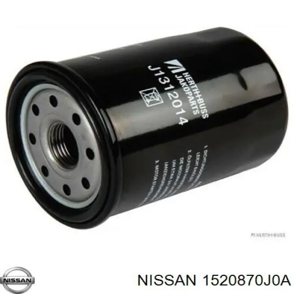 Compre 1520870J0A Nissan/Infiniti Filtro de óleo