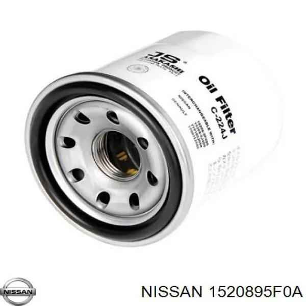 Filtro de óleo Nissan/Infiniti 1520895F0A preço, a partir de 8,53 USD