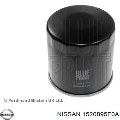 Compre 1520895F0A Nissan/Infiniti Filtro de óleo