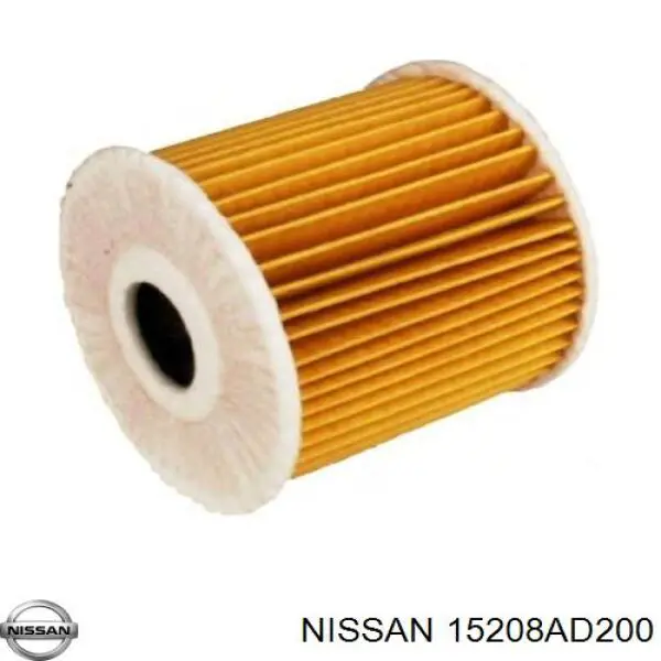 15208AD200 Nissan/Infiniti Filtro de óleo