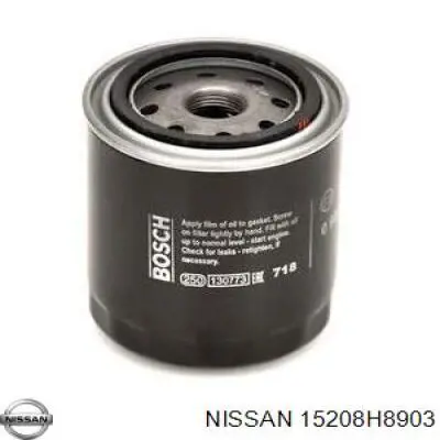 Filtro de óleo Nissan/Infiniti 15208H8903 preço, a partir de 6,45 USD