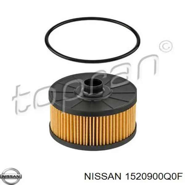Filtro de óleo Nissan/Infiniti 1520900Q0F preço, a partir de 6,39 USD