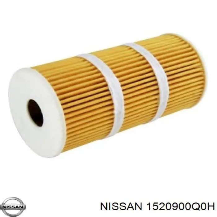 1520900Q0H Nissan/Infiniti Filtro de óleo
