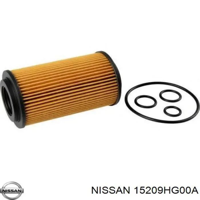 15209HG00A Nissan/Infiniti Filtro de óleo