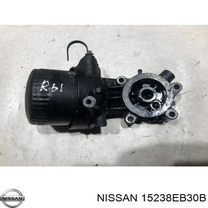 15238EB30B Nissan/Infiniti Caixa do filtro de óleo