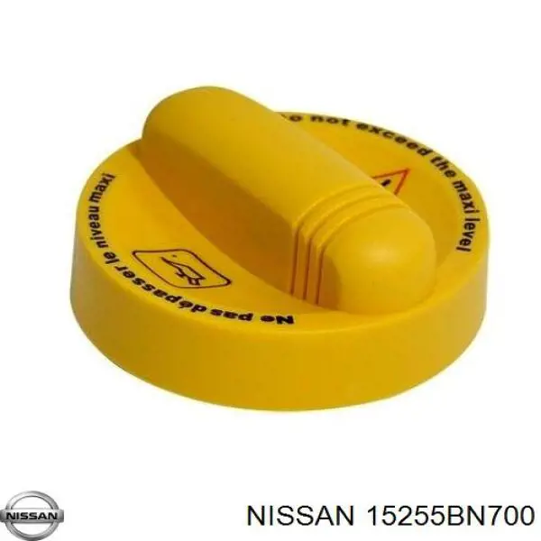 15255BN700 Nissan/Infiniti Tampa do gargalho de enchimento de óleo