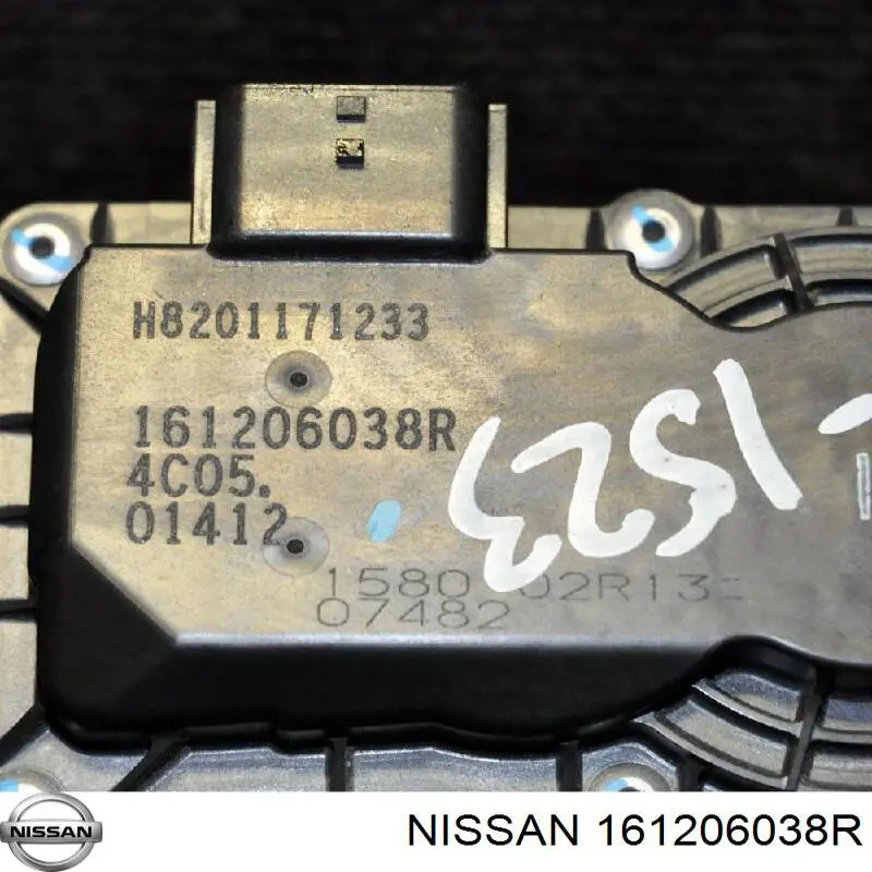 Válvula de borboleta montada 161206038R Nissan/Infiniti