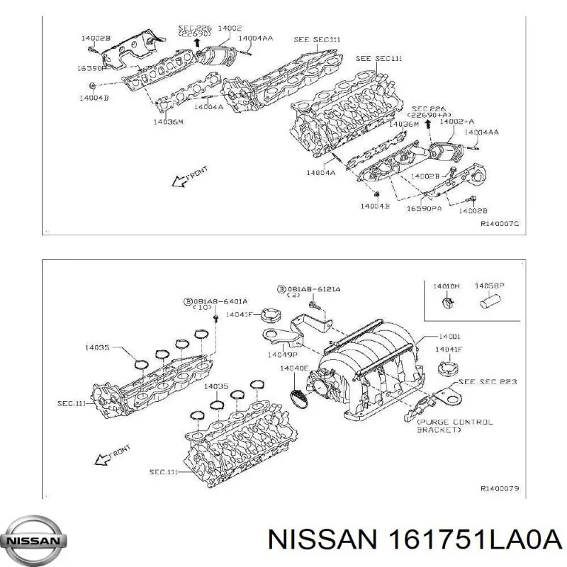 Vedante da válvula de borboleta Nissan/Infiniti 161751LA0A preço, a partir de 6,30 USD