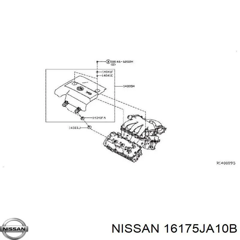 Vedante da válvula de borboleta Nissan/Infiniti 16175JA10B preço, a partir de 23,46 USD
