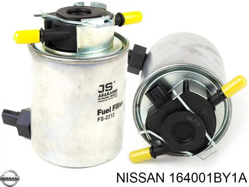 Caixa de filtro de combustível FS2212 JS Asakashi
