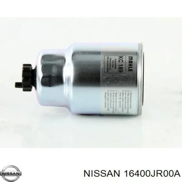 16400JR00A Nissan/Infiniti Filtro de combustível