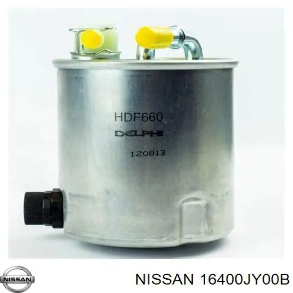 Compre 16400JY00B Nissan/Infiniti Filtro de combustível