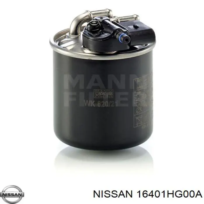 16401HG00A Nissan/Infiniti Filtro de combustível
