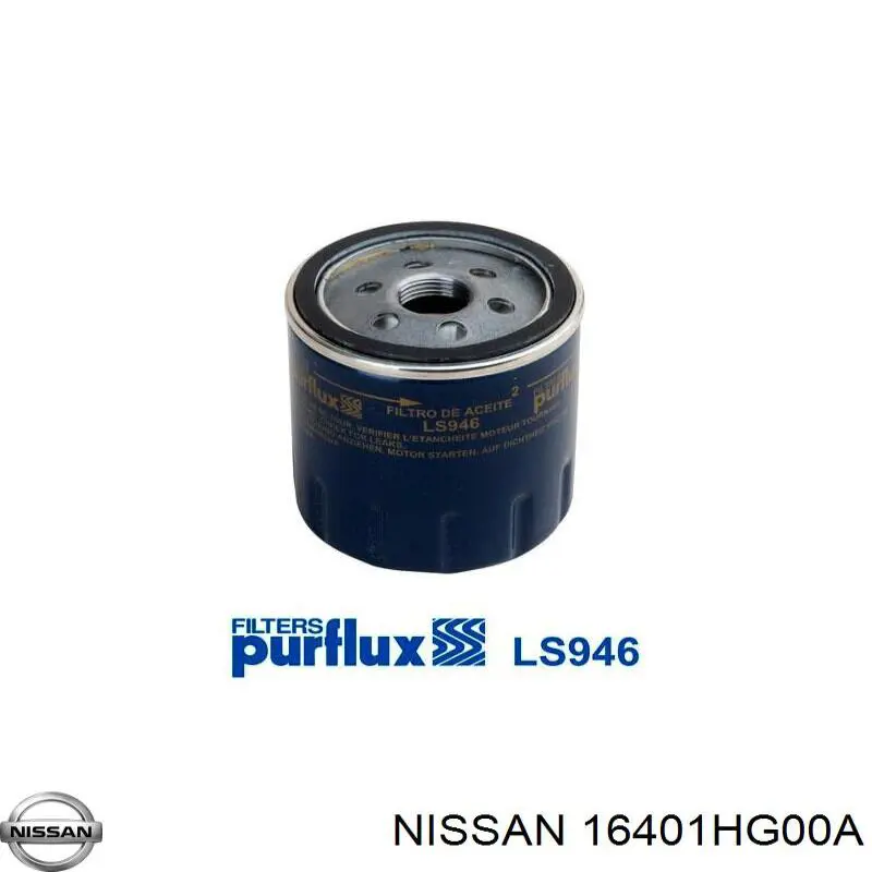 Filtro de combustível 16401HG00A Nissan/Infiniti