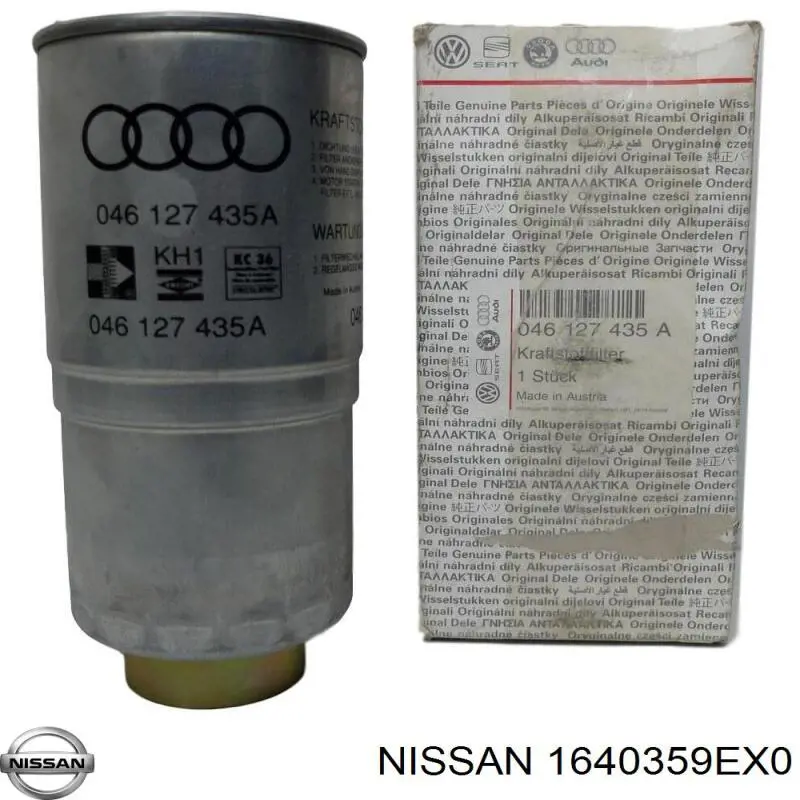 1640359EX0 Nissan/Infiniti Filtro de combustível