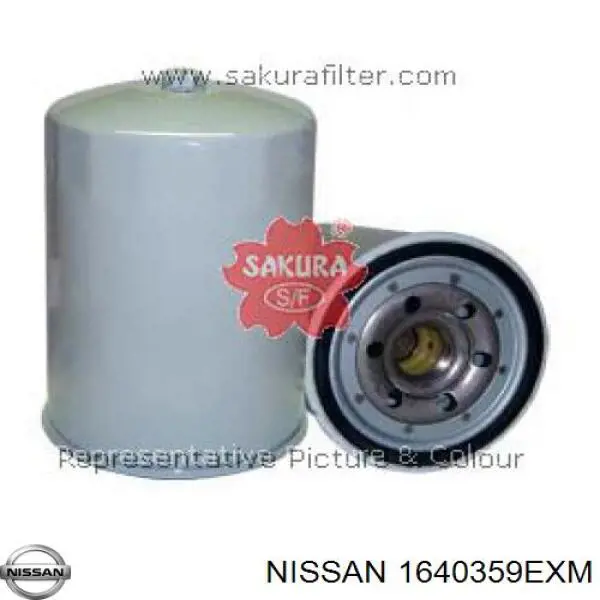 Filtro de combustível Nissan/Infiniti 1640359EXM preço, a partir de 12,48 USD