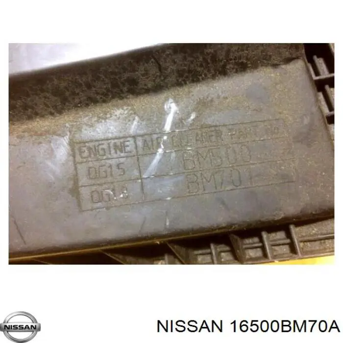 Caixa de filtro de ar Nissan/Infiniti 16500BM70A preço, a partir de 413,49 USD