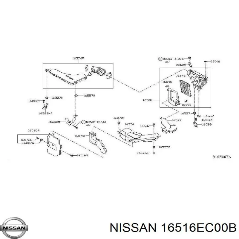16516EC00B Nissan/Infiniti 